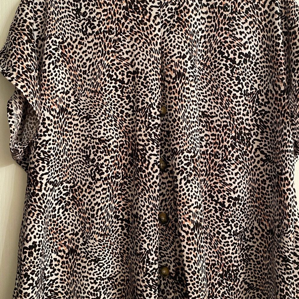 Animal Print Top